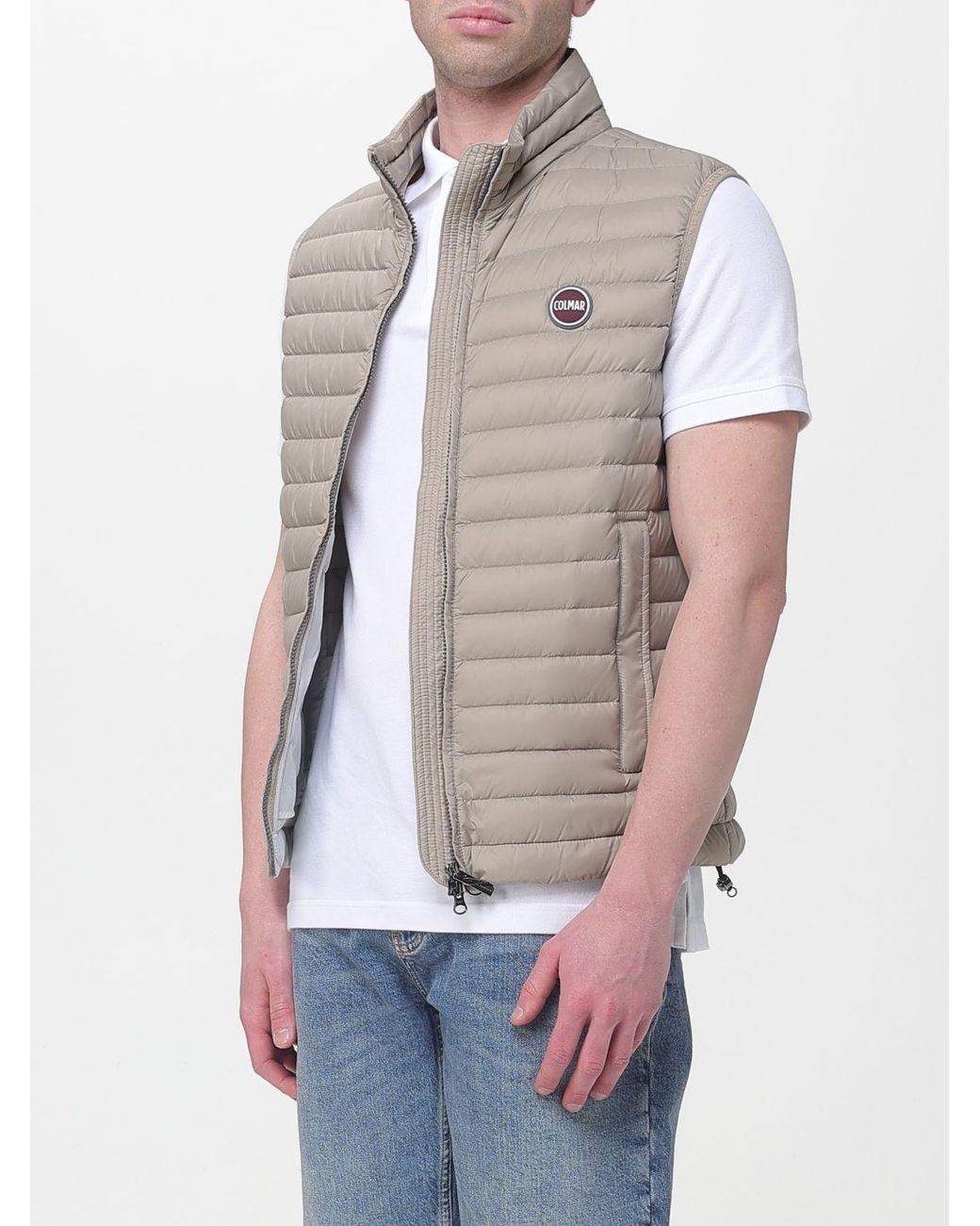 Chaleco Acolchado De Nailon Colmar de hombre de color Gray