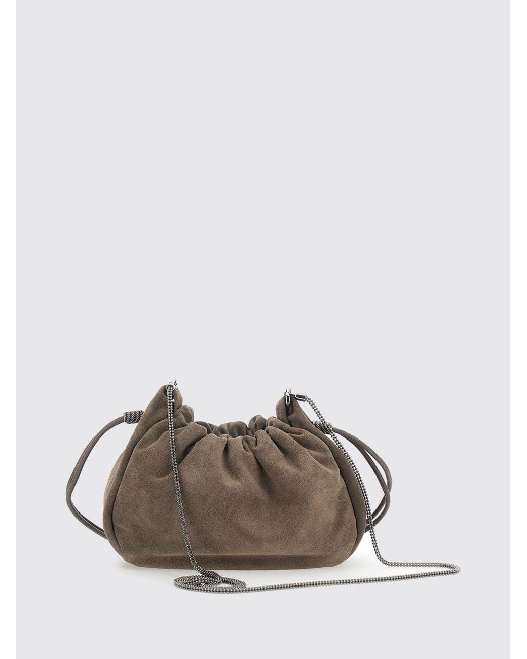 Brunello Cucinelli Brown Crossbody Bag