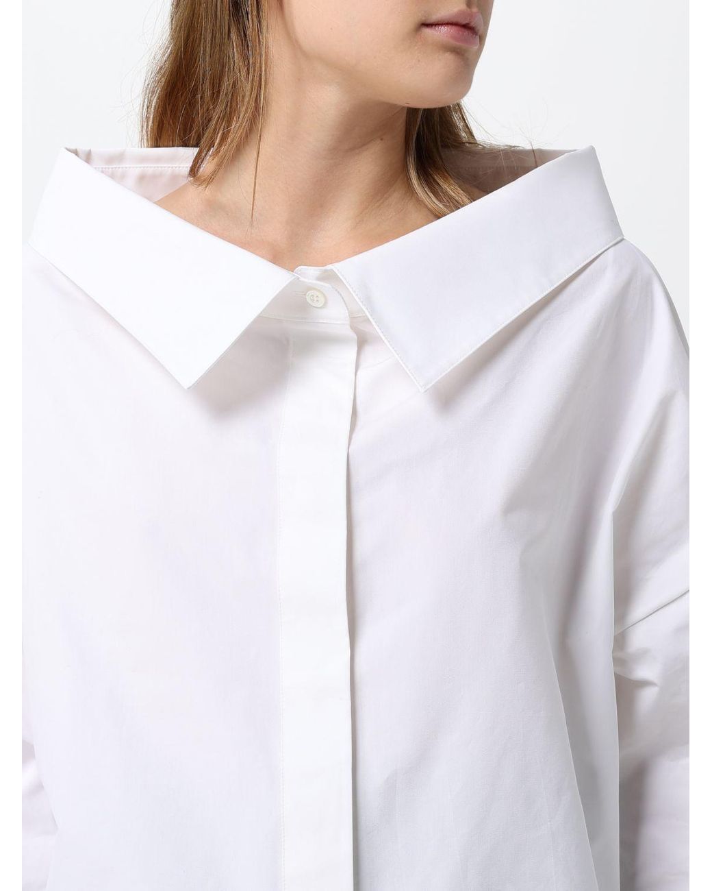 Balenciaga White Relaxed Fit Shirt