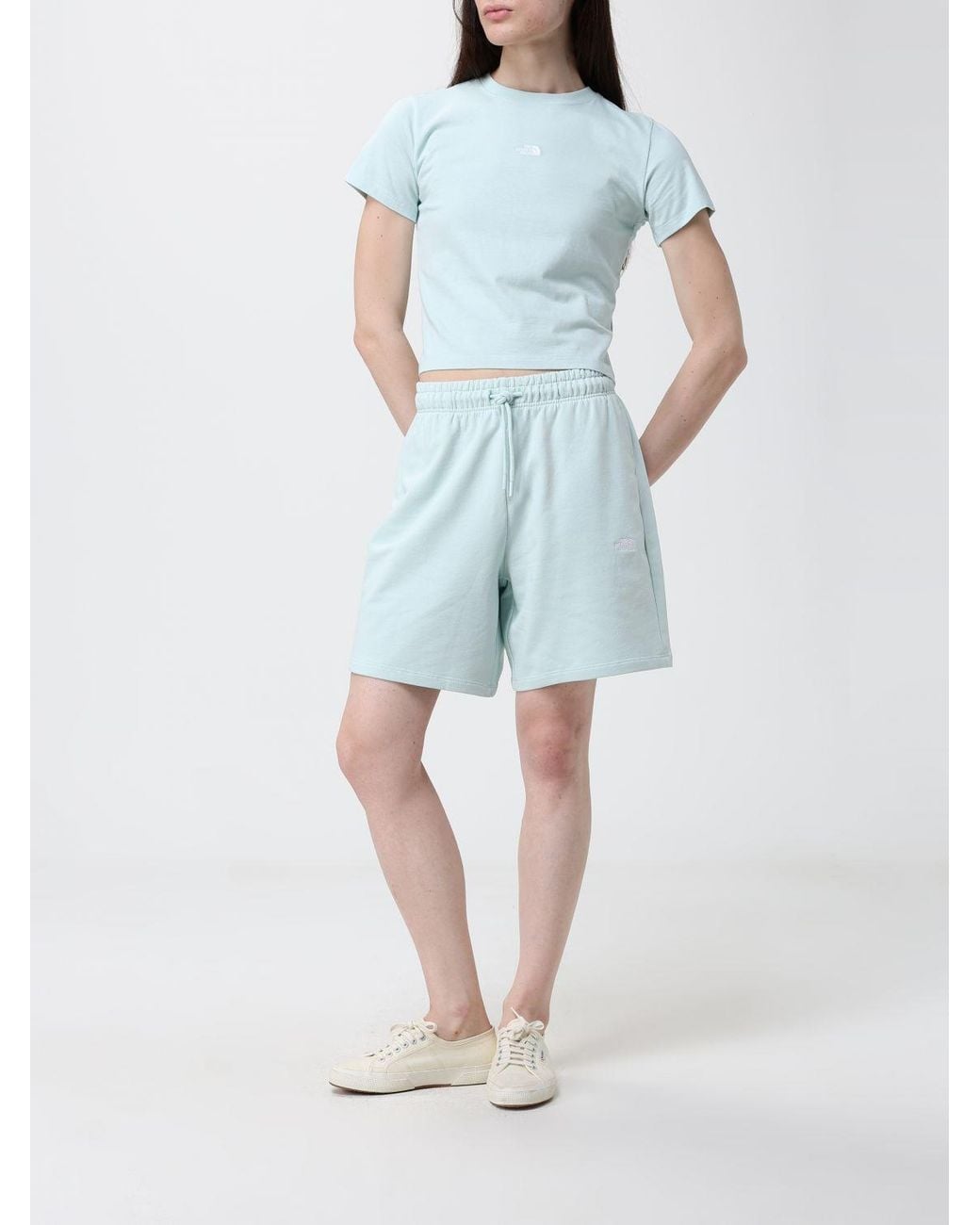 The North Face Blue Essential Regular Cutie Cotton T-Shirt