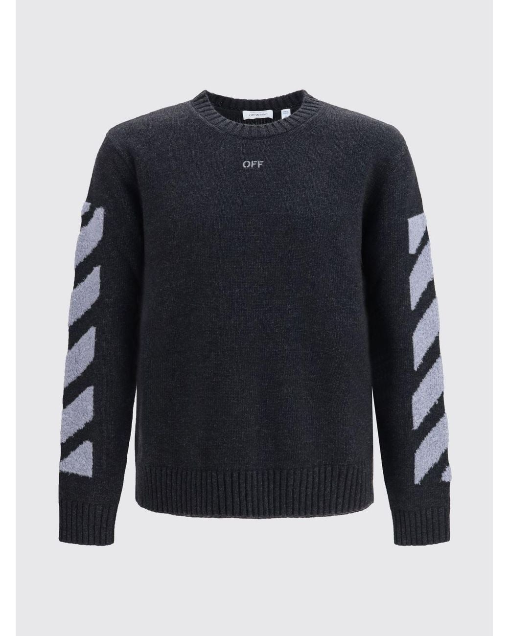 Off-White c/o Virgil Abloh Gray Sweatshirt for men