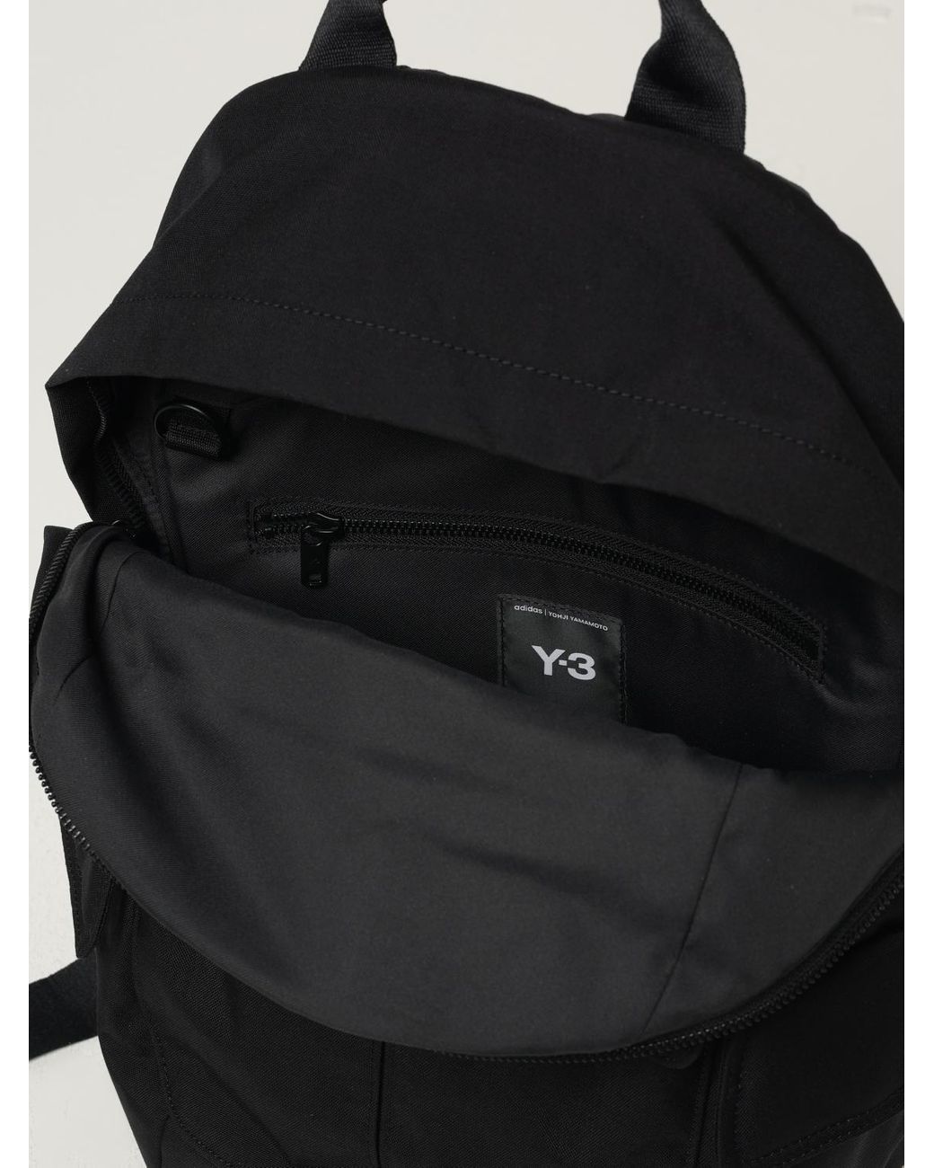 Y-3 Black Backpack for men
