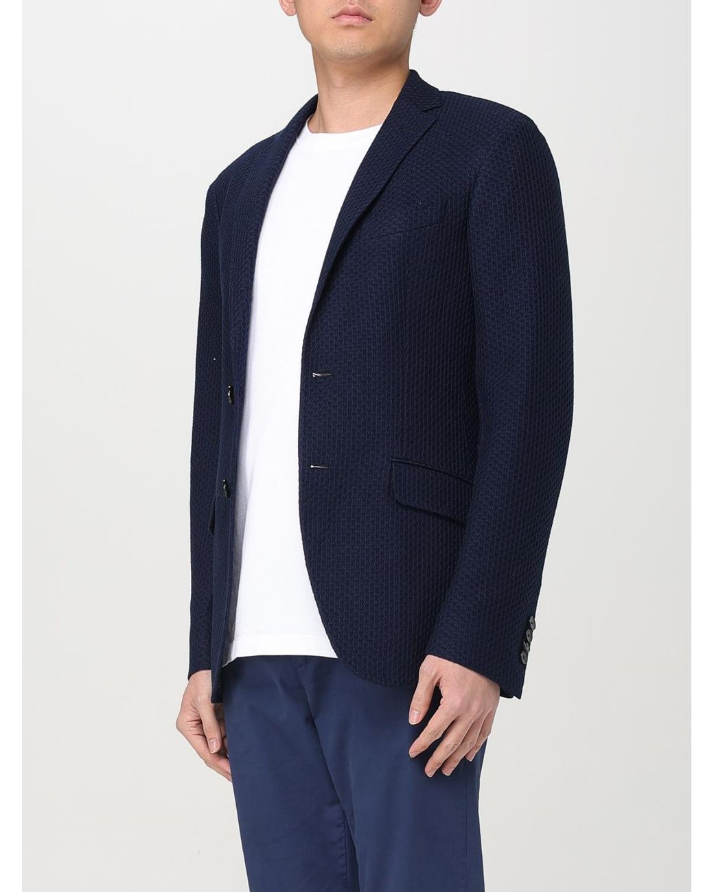 Etro Blue Jacket for men