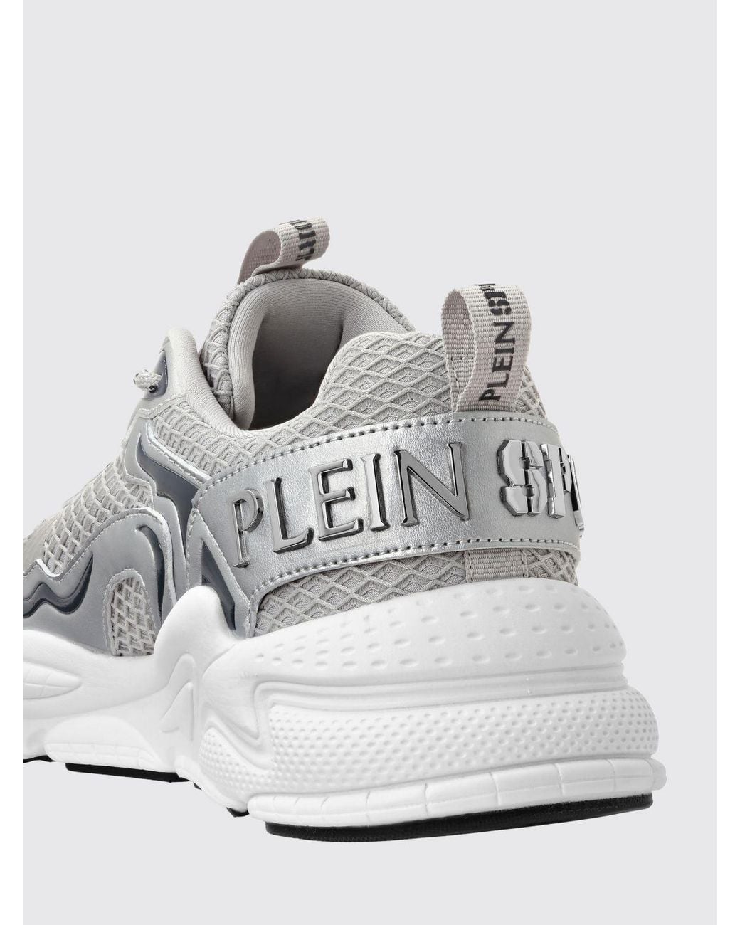 Philipp Plein White Gen X.05 Mesh Sneakers for men