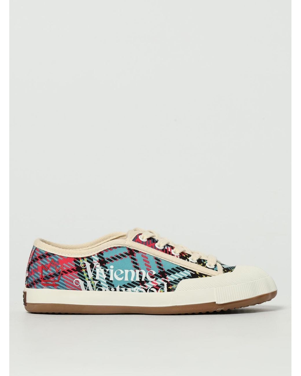 Vivienne Westwood Multicolor Animal Gym Canvas Sneakers
