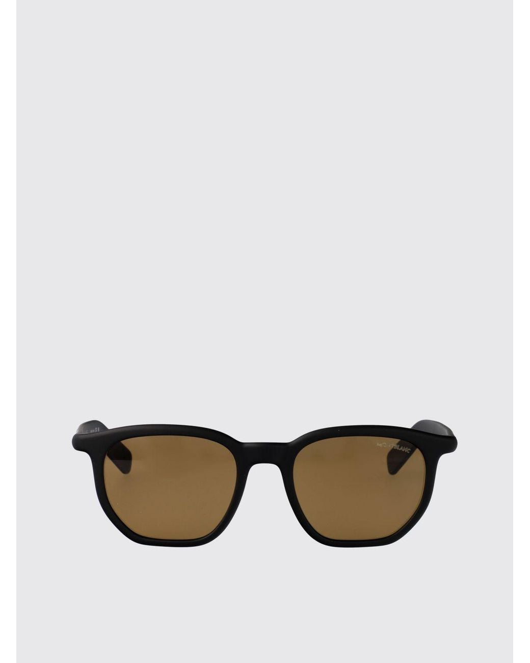 Montblanc White Acetate Sunglasses for men