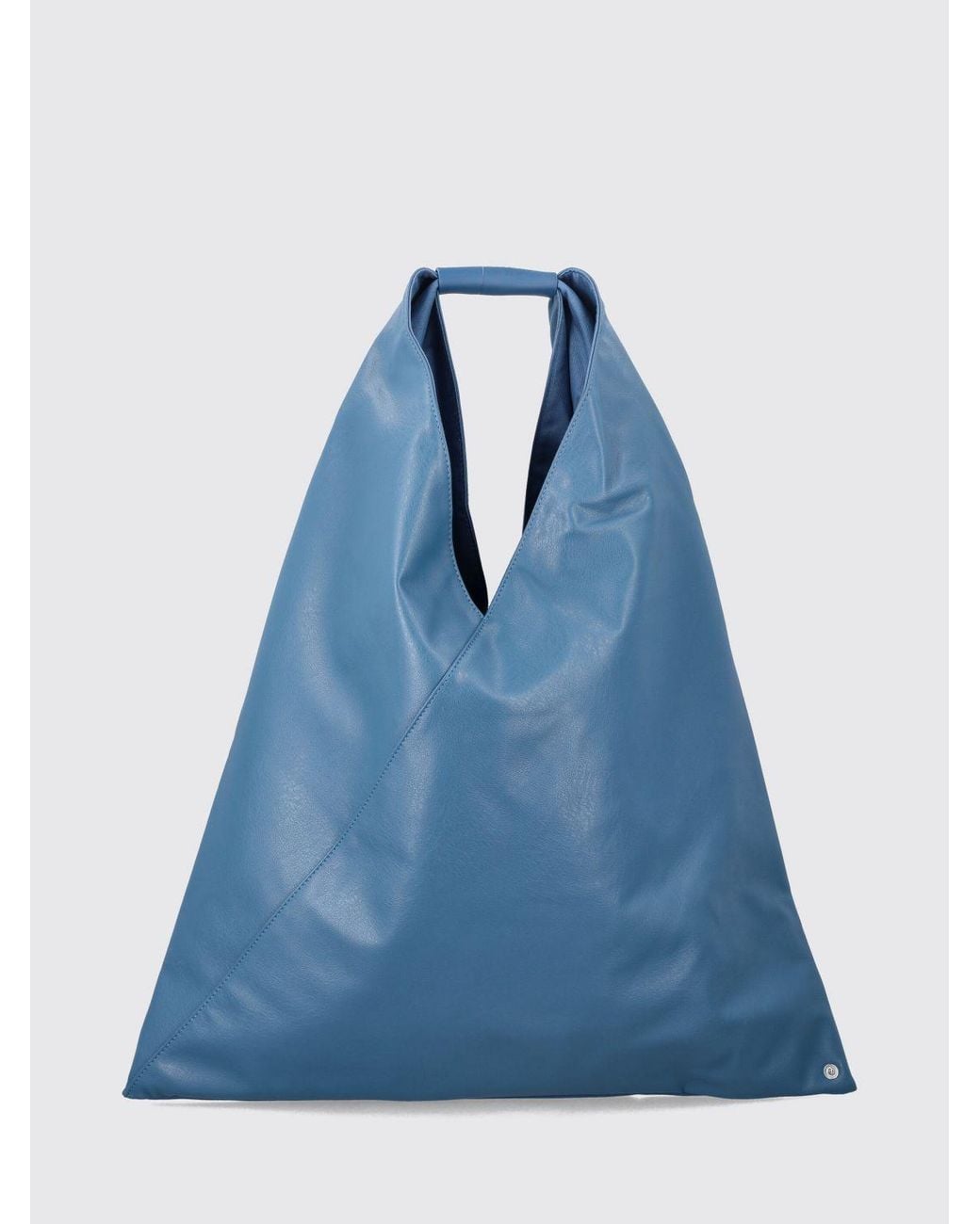 MM6 by Maison Margiela Blue Japanese Shoulder Bag With Stitch
