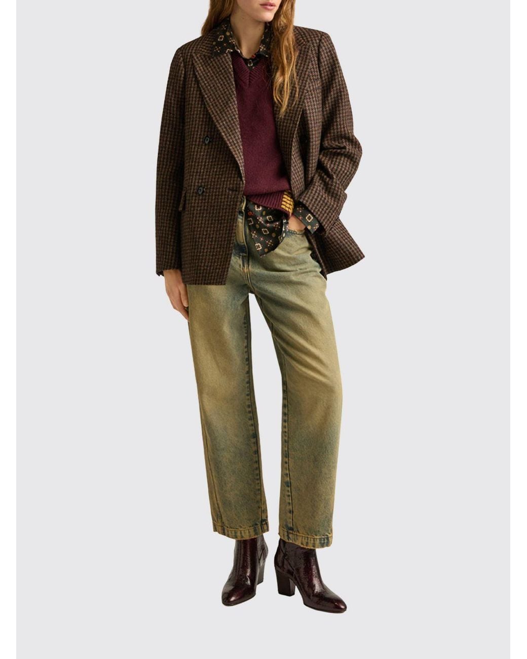 Momoní Brown Momon&Igrave Jacket