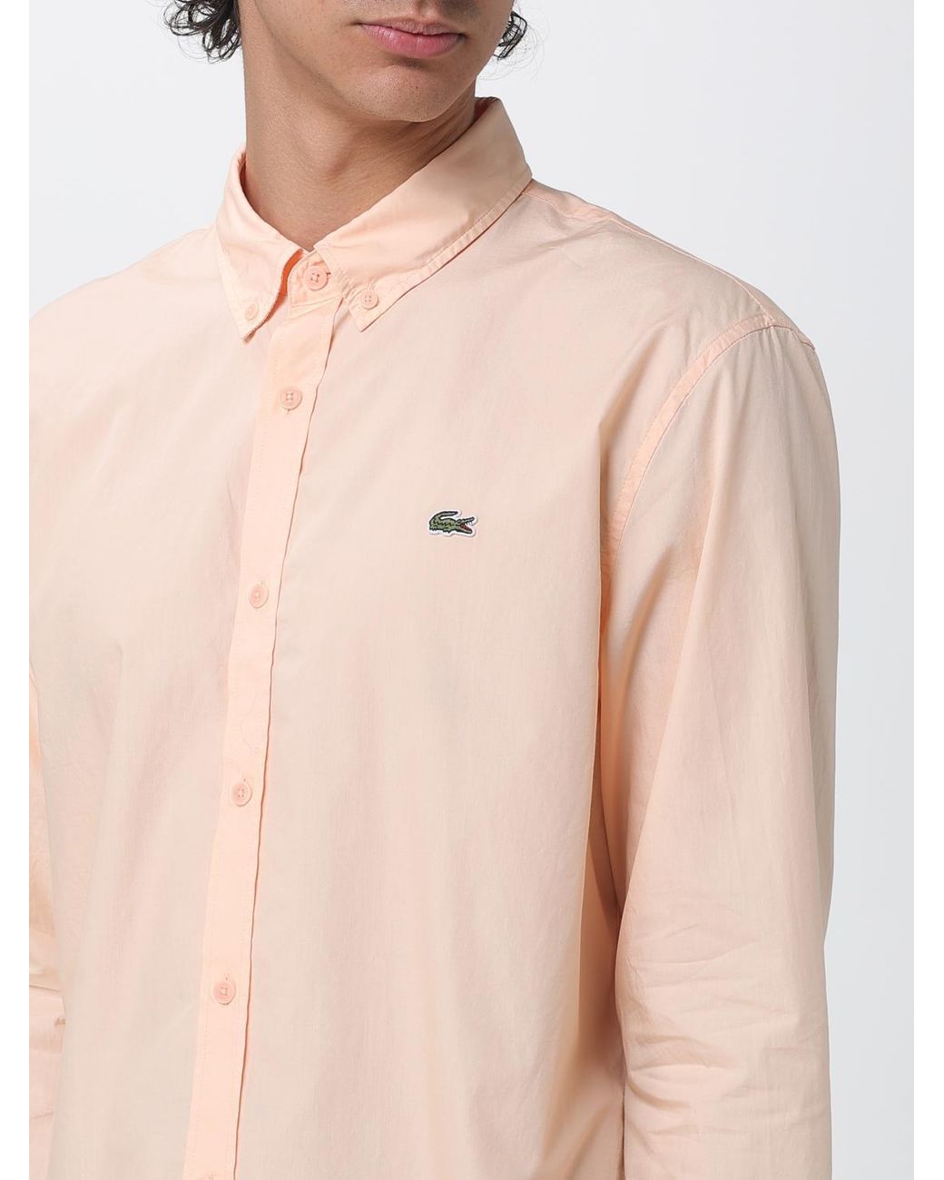 Lacoste Natural Basic Poplin Shirt for men