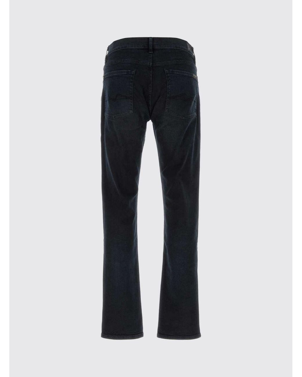 7 For All Mankind Blue Slimmy Slim Fit Jeans for men