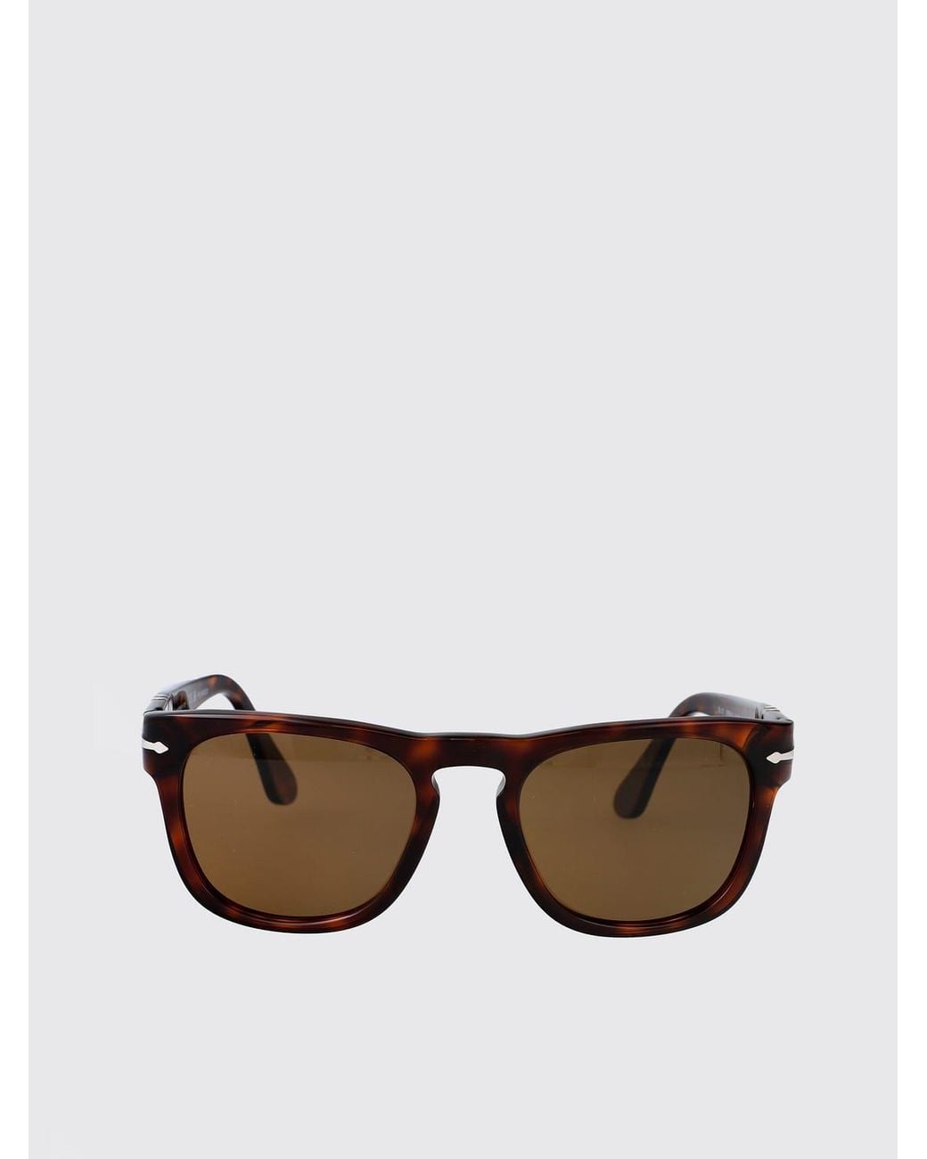 Persol Brown Acetate Sunglasses for men