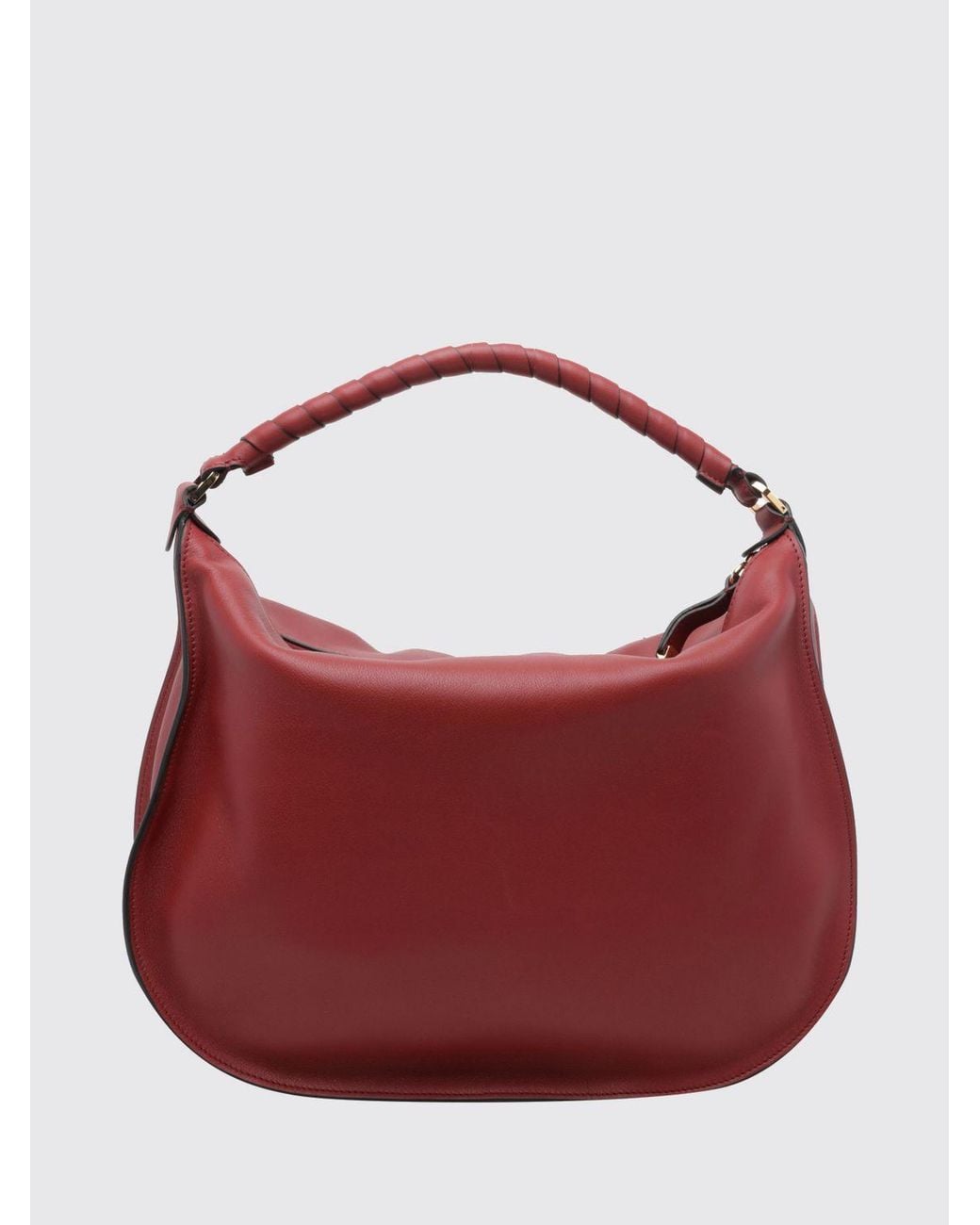 Chloé Red Chlo&Eacute Marcie Shoulder Bag