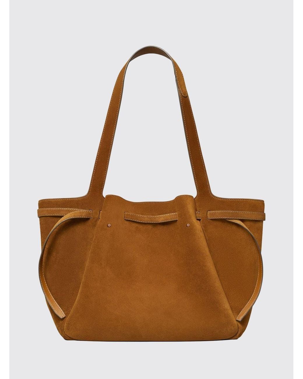Tory Burch Brown Romy Suede Bag