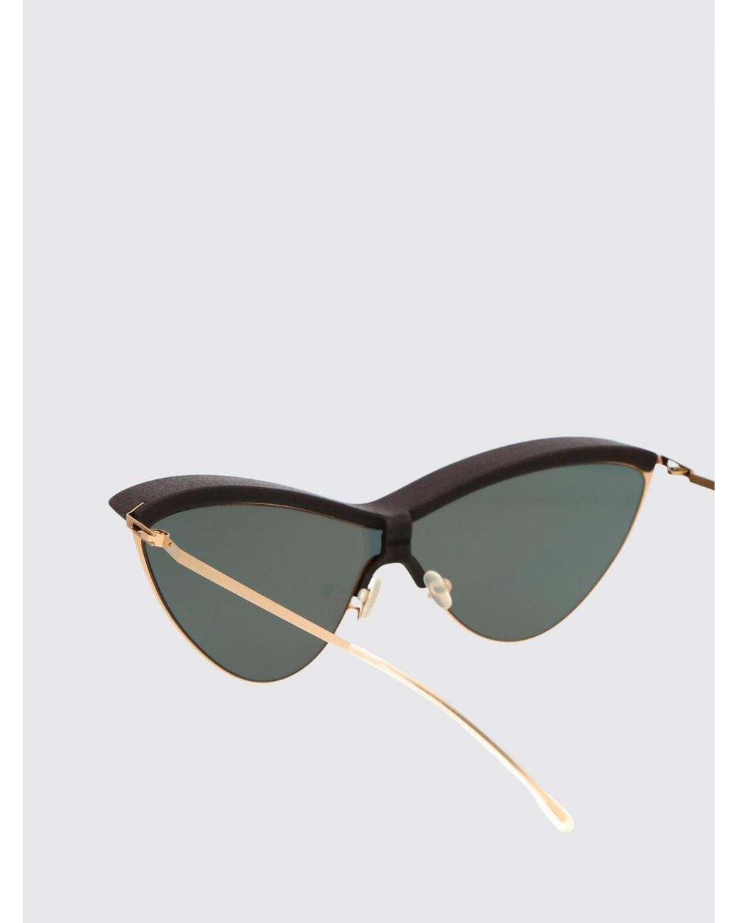Mykita Brown Stainless Steel Sunglasses for men