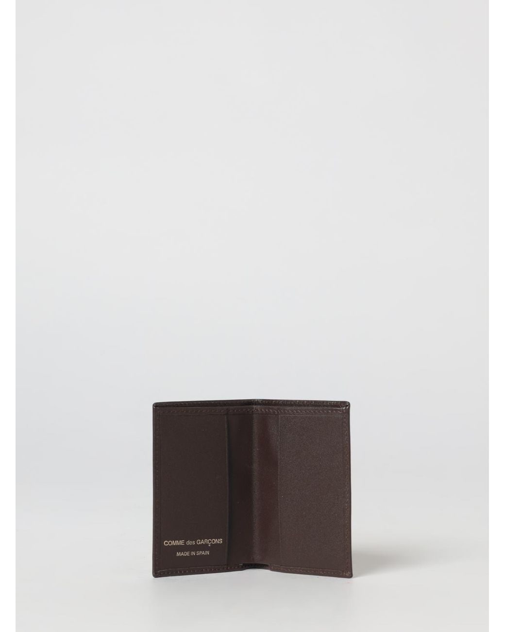 Comme des Garçons White Leather Wallet for men