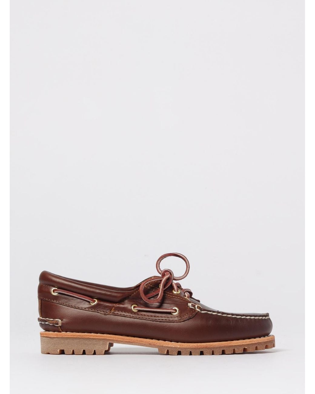 Timberland Brown Authentic Boat Shoe For