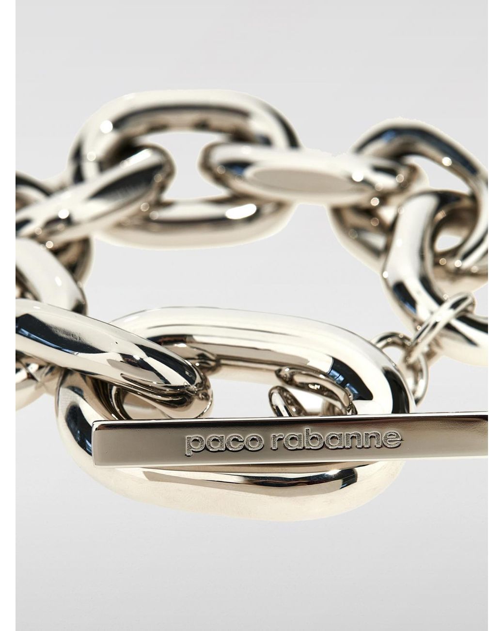 Rabanne Metallic Xl Link Armband Von Aus Messing