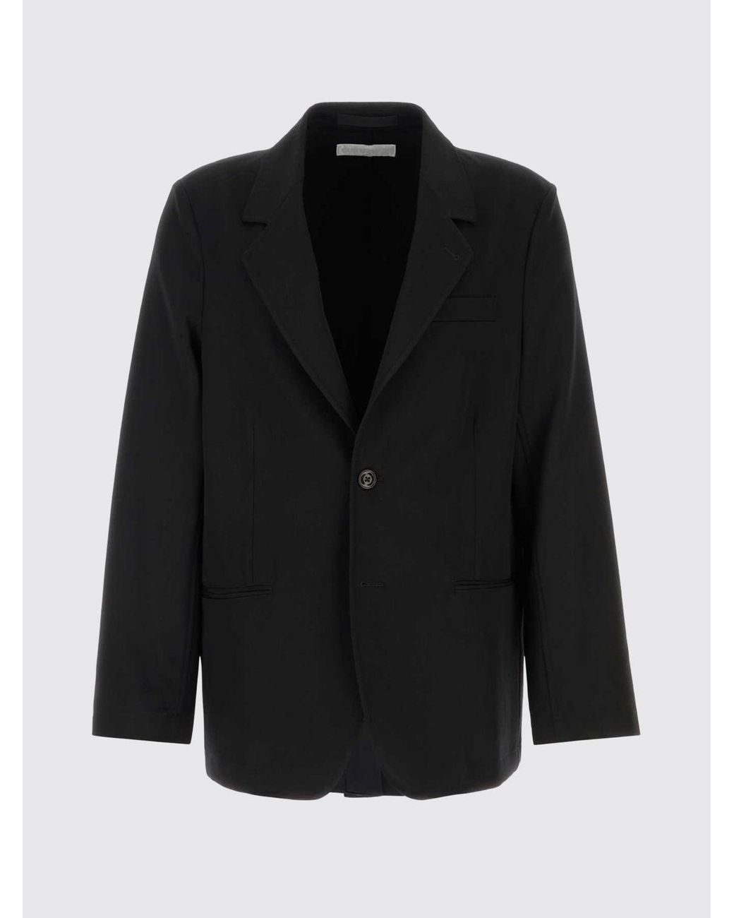 Our Legacy Black Virgin Wool Single Breasted Blazer for men