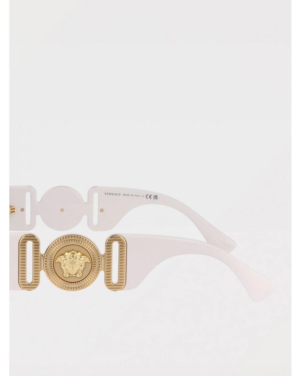 Versace White 0Ve4425U Acetate Sunglasses for men