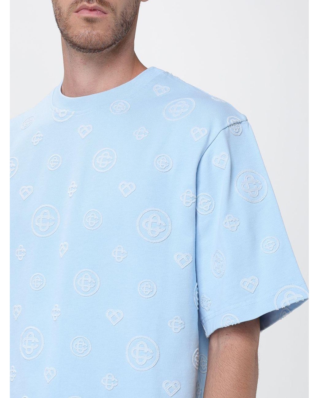 Casablanca Blue T-Shirt for men
