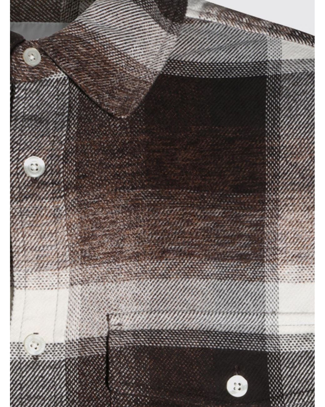 Carhartt Gray Esterson Long-Sleeved Check Cotton Shirt for men