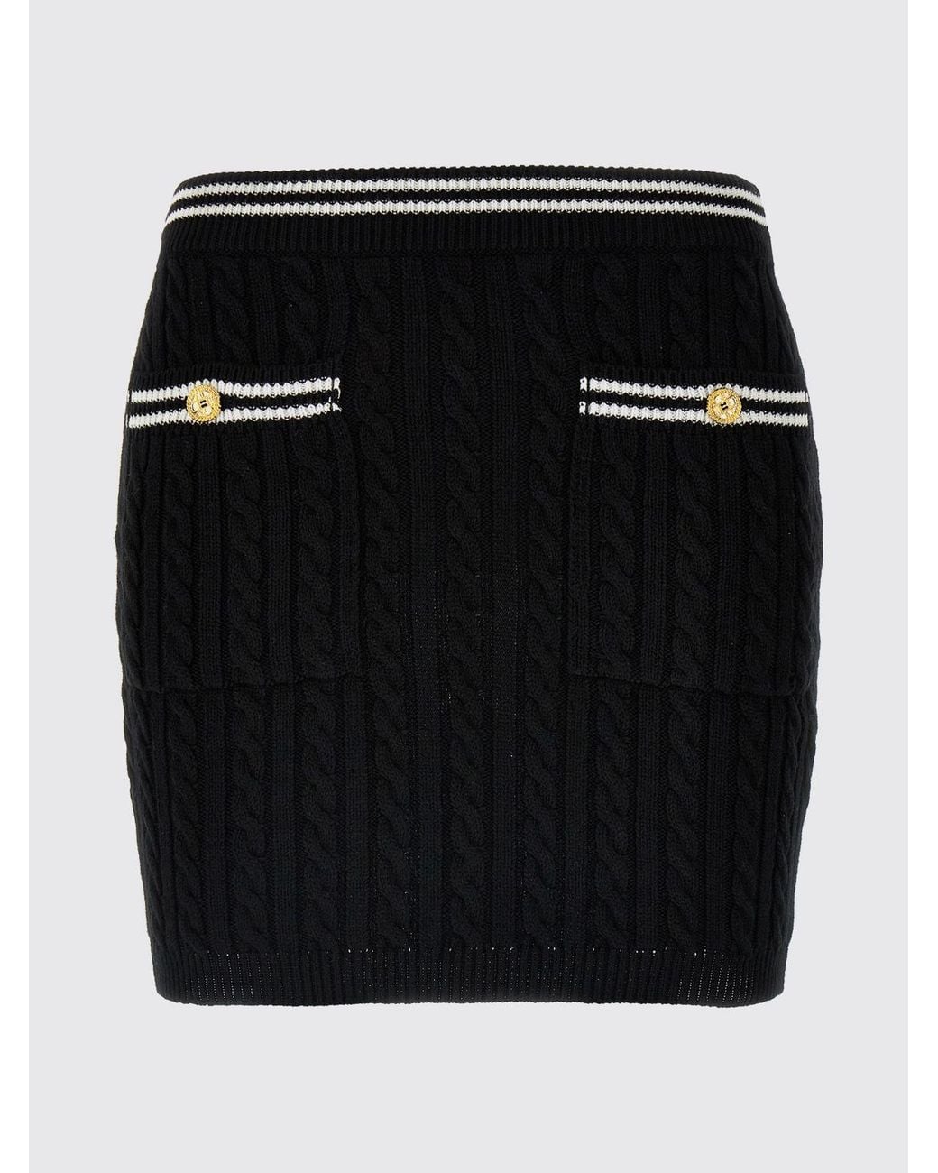 Alessandra Rich Black Skirt