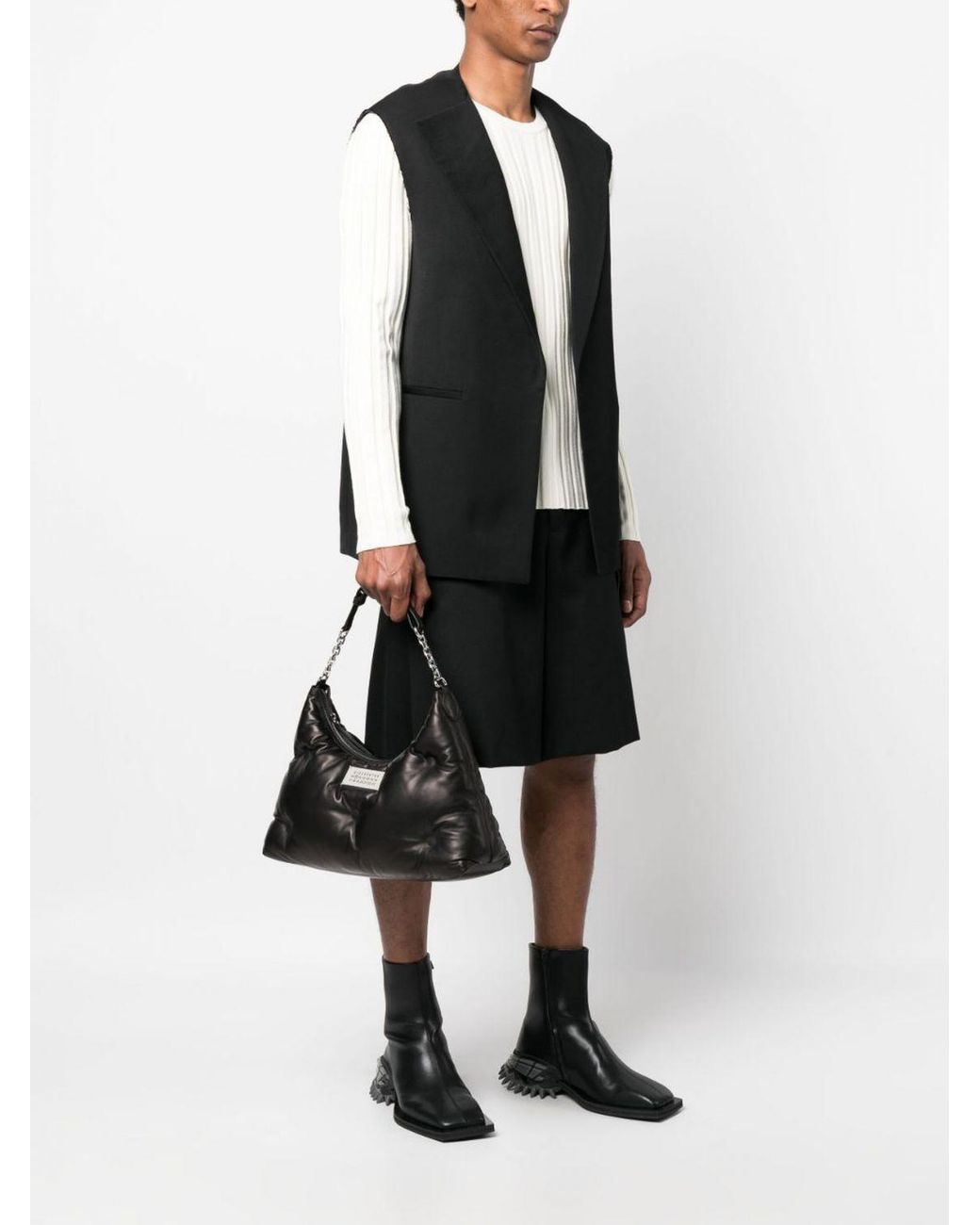 Maison Margiela Black Shoulder Bag
