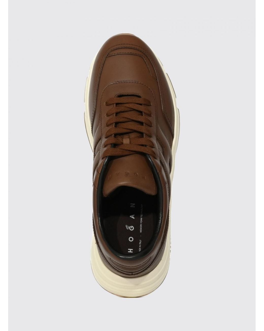 Hogan Brown Hyperlight Low-Top Sneakers for men