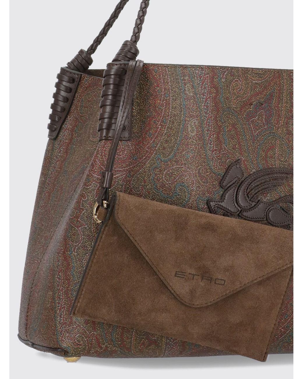 Etro Brown Shoulder Bag