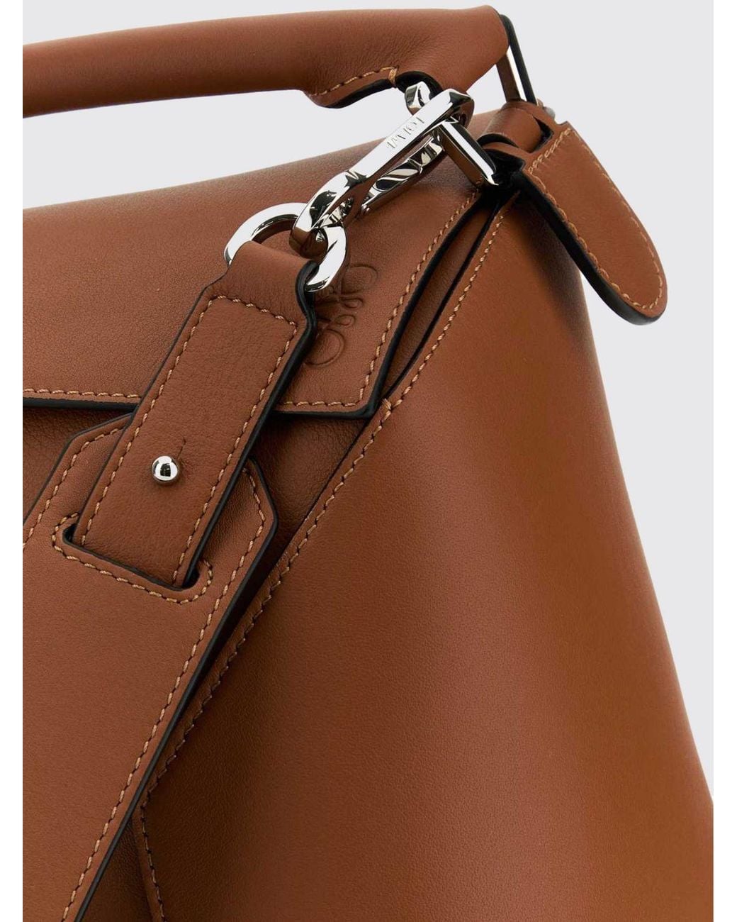 Borsa A Tracolla Puzzle di Loewe in Brown da Uomo