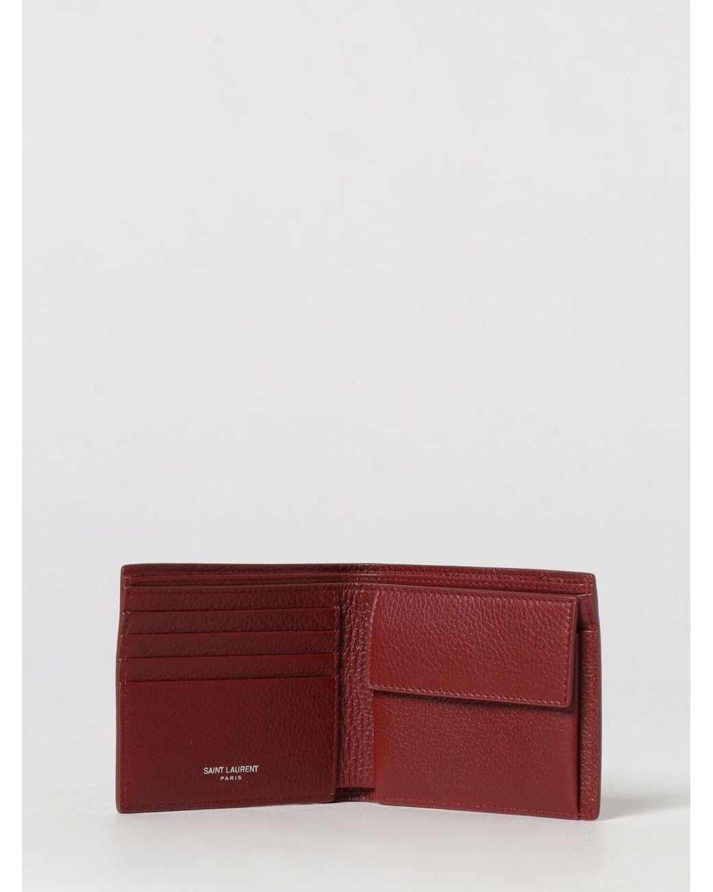 Saint Laurent Red Wallet for men
