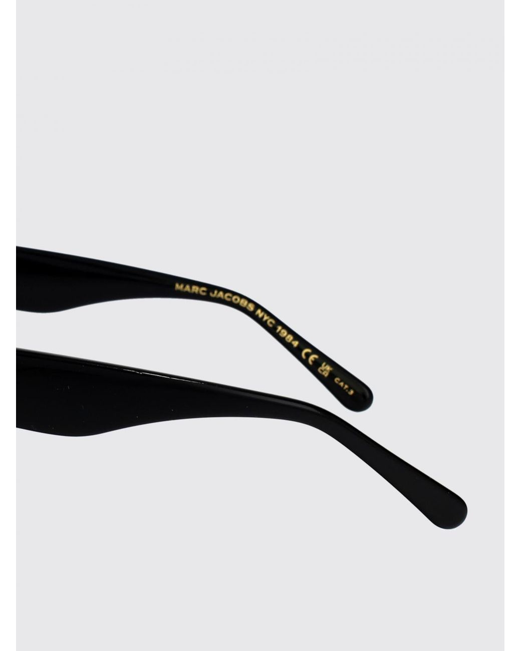 Marc Jacobs Black Acetate Sunglasses