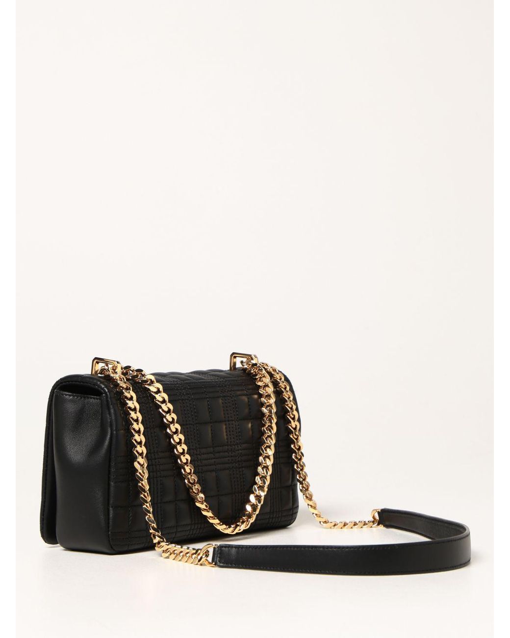 black burberry crossbody bolsa