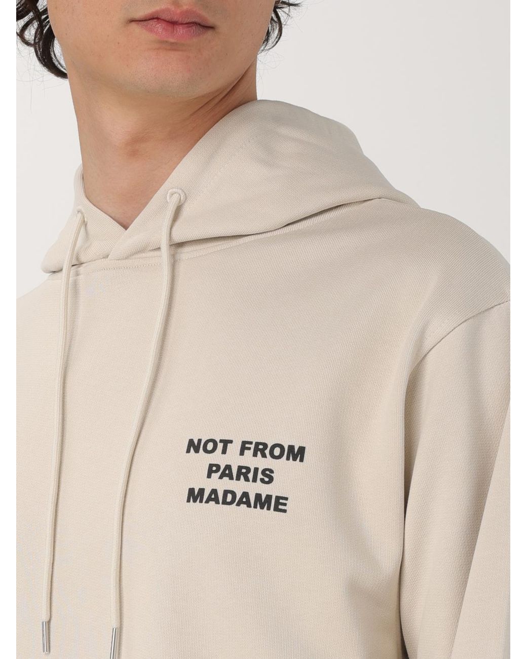 Drole de Monsieur Natural Drole De Monsieur Basic Cotton Sweatshirt for men