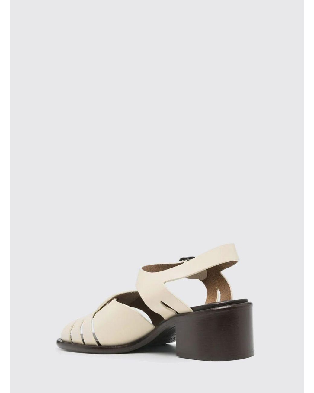 Hereu Natural Ancora Leather Sandals