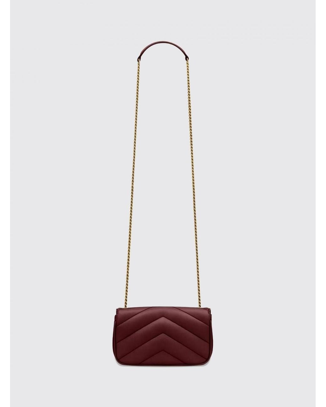 Saint Laurent White Shoulder Bag