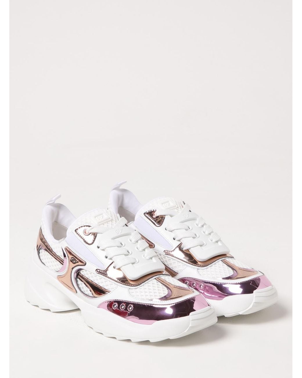 Roger Vivier Natural Sneakers