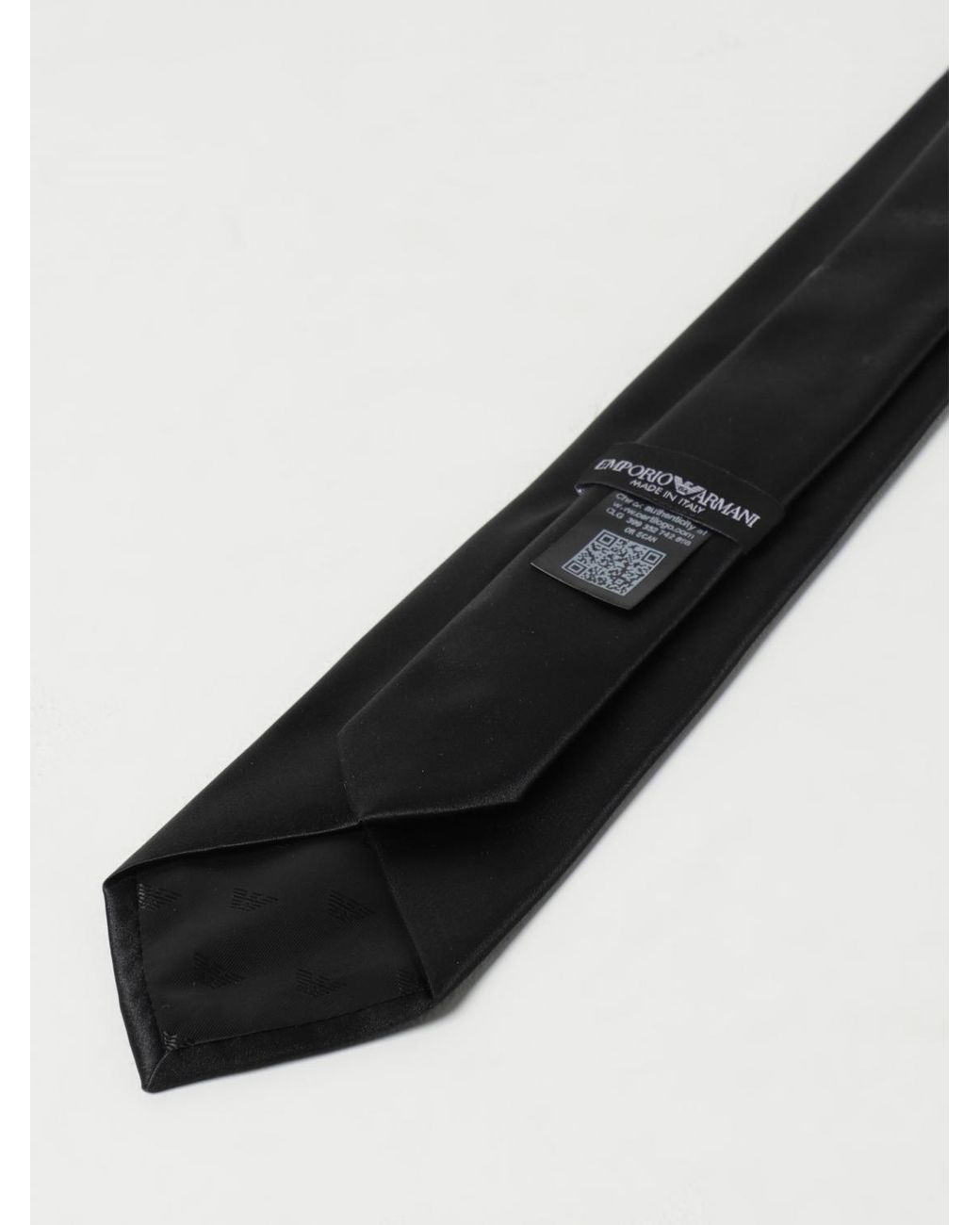 Emporio Armani Black Tie for men