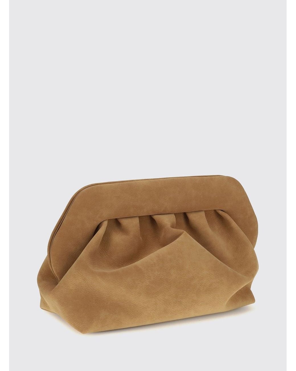 THEMOIRÈ Brown Themoir&Egrave Clutch