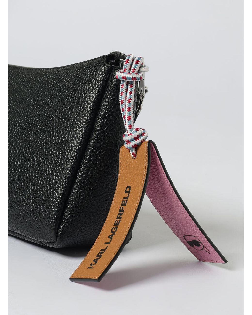 Karl Lagerfeld Black Shoulder Bag