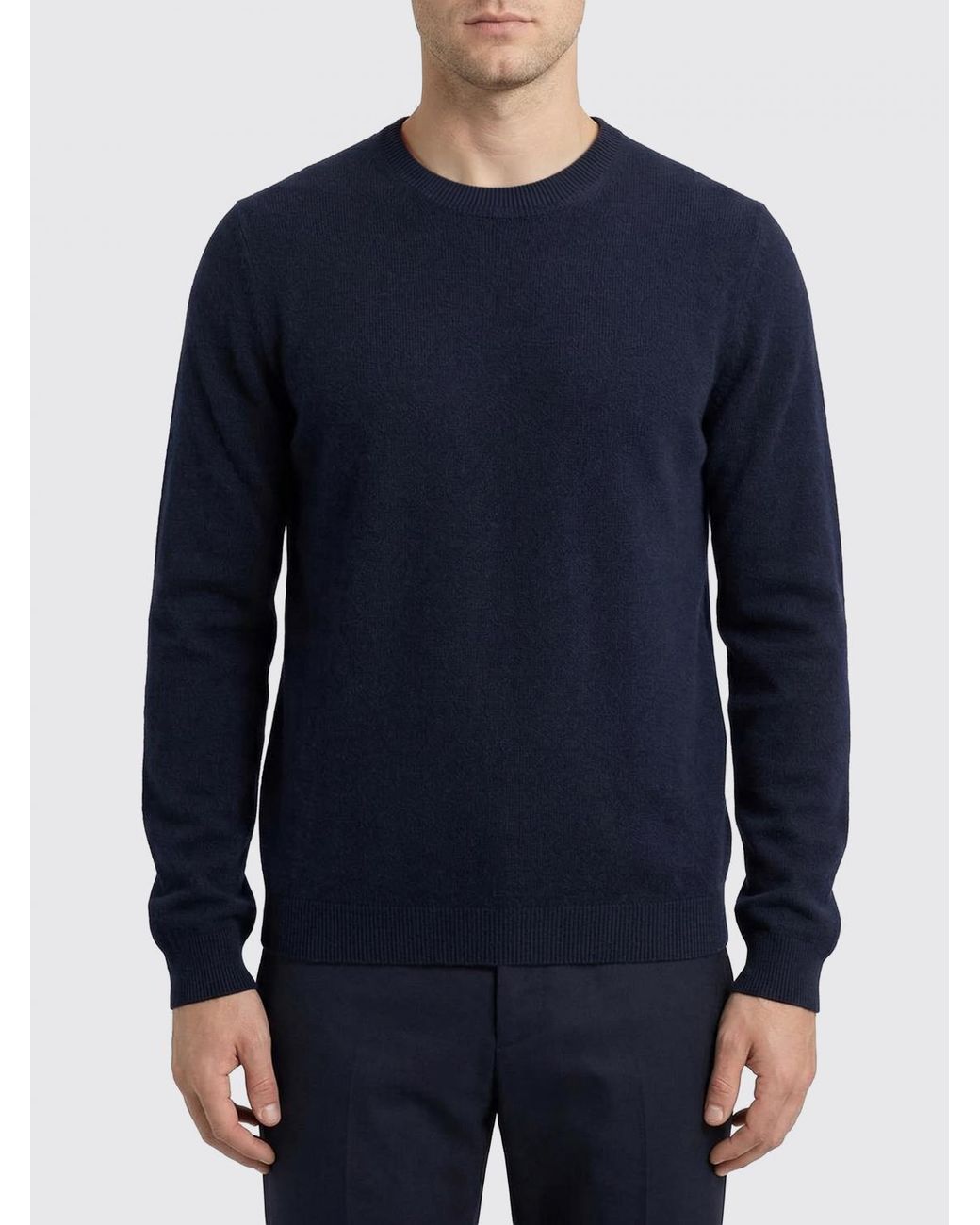 Gucci Blue Cashmere Sweater for men