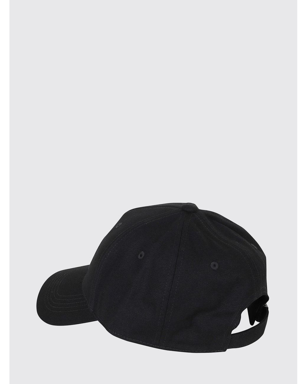 Y-3 Black Cotton Baseball Cap With Rigid Visor And Embroidered Logo for men