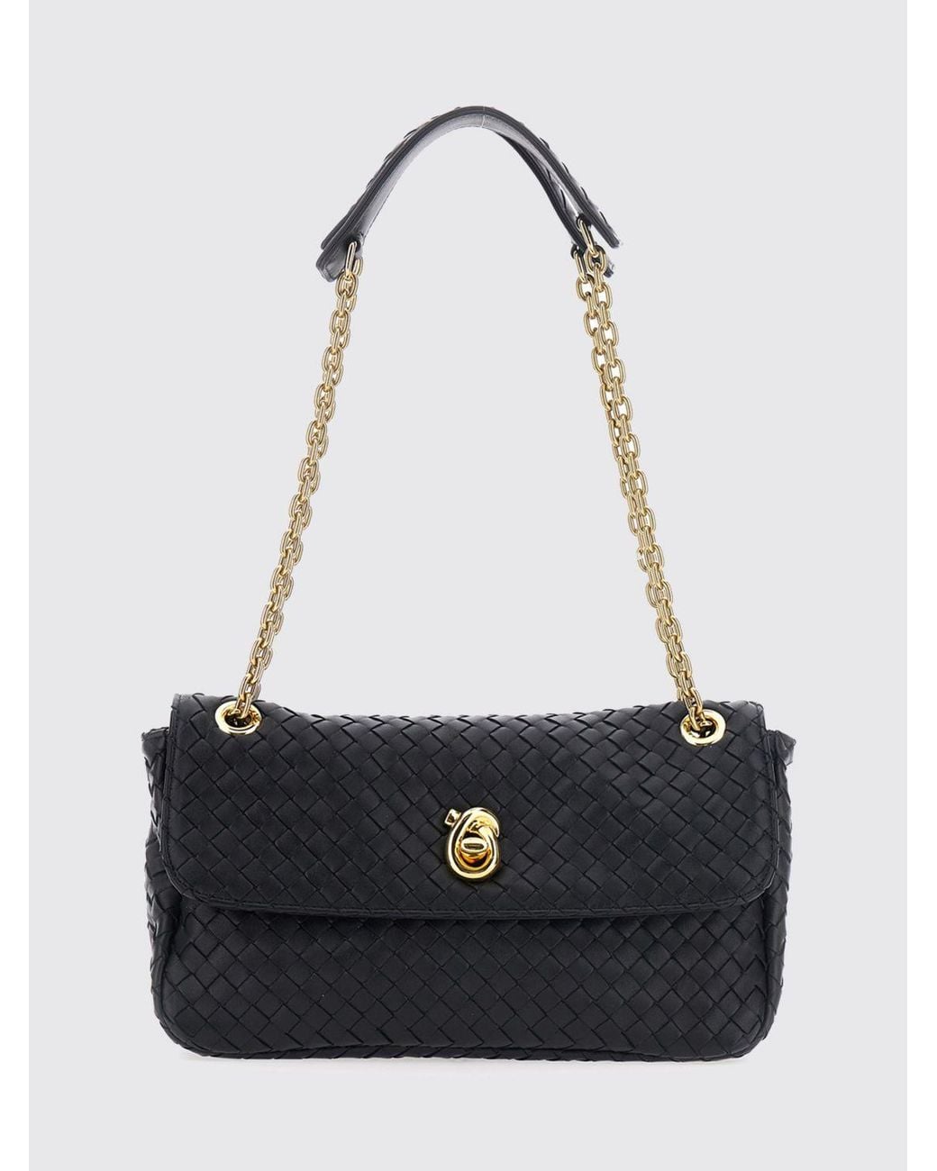 Bottega Veneta Black Madison Shoulder Bag