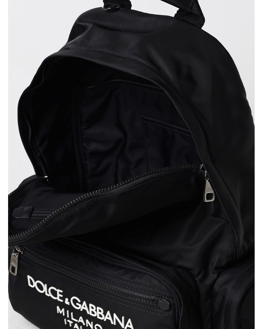 Zaino Nero Sicilia Dna di Dolce & Gabbana in Black da Uomo
