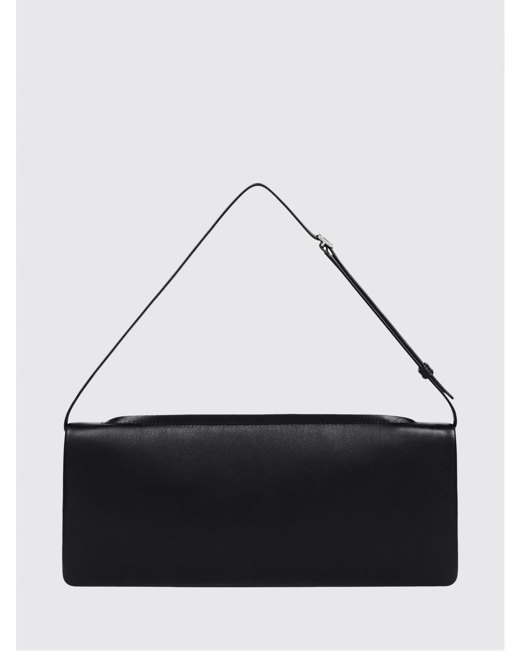 Courreges Black CourrÈ Ges Cuff Leather Bag