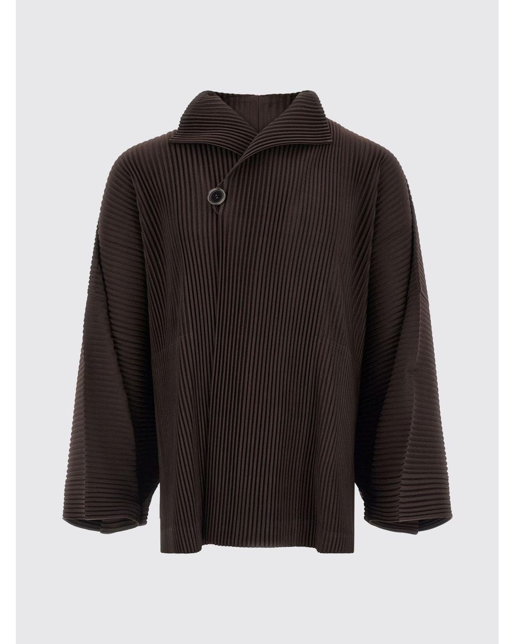 Homme Plissé Issey Miyake Brown Jacket for men