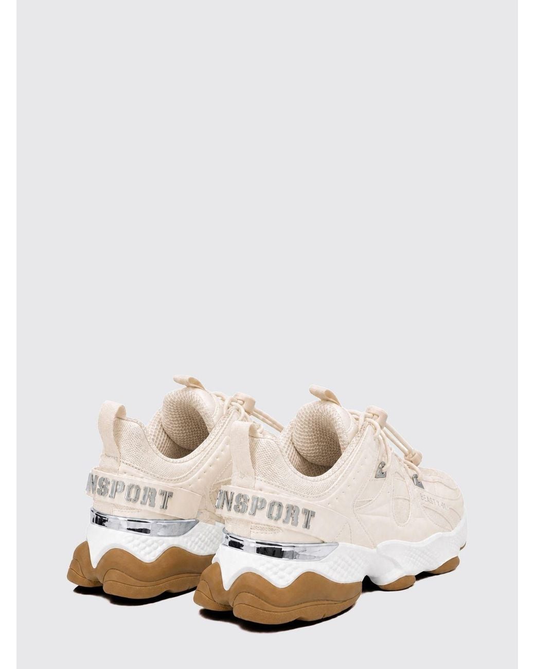 Philipp Plein Natural Runner Beast X-01 Low-Top Trainers With Drawstring Closure for men