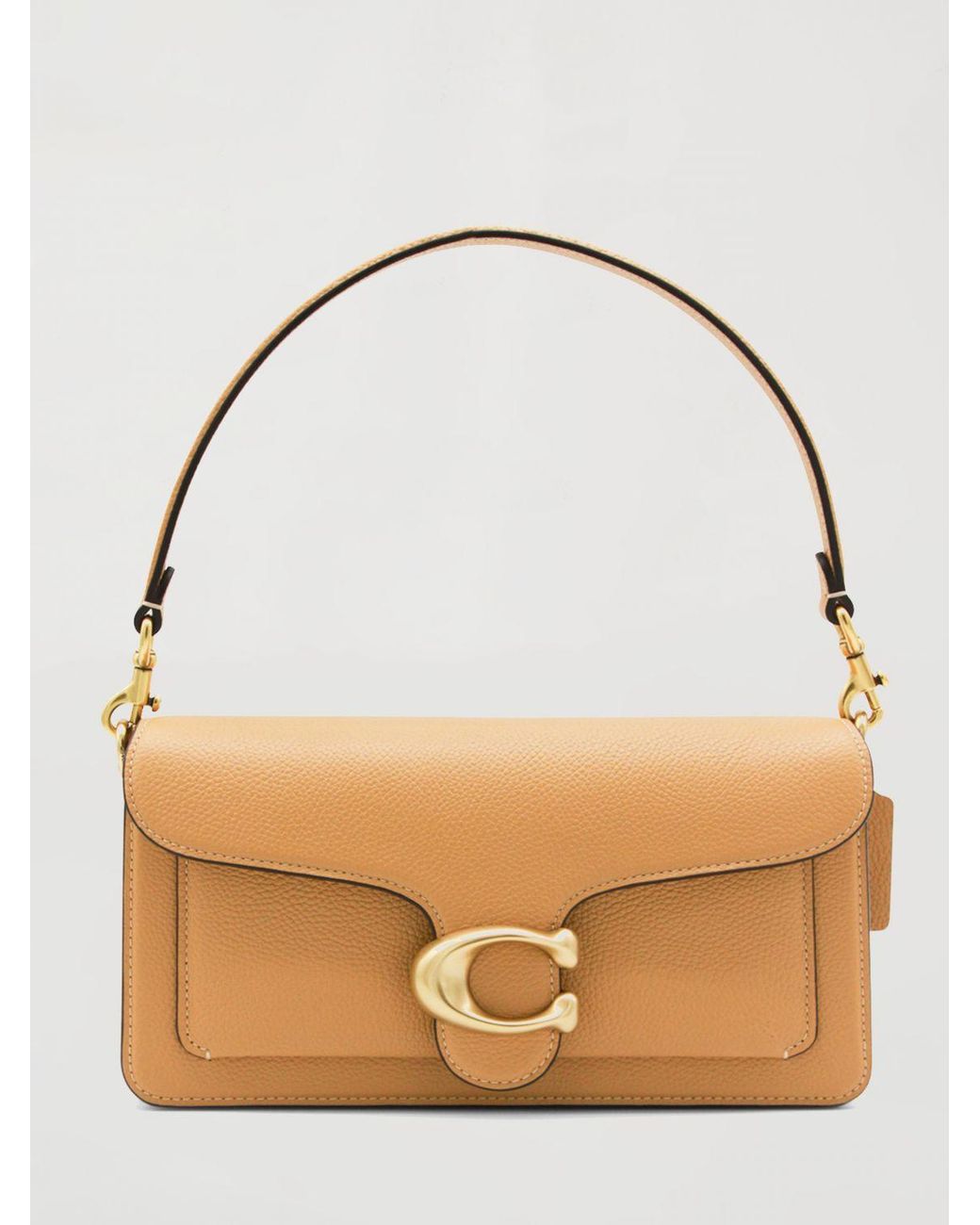 COACH Natural Tabby 26 Grained Leather Bag