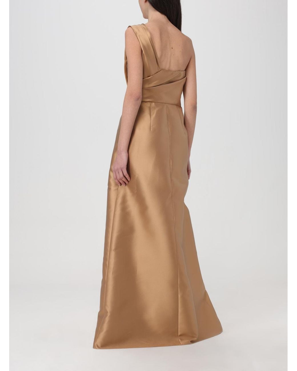 Alberta Ferretti Natural Dress