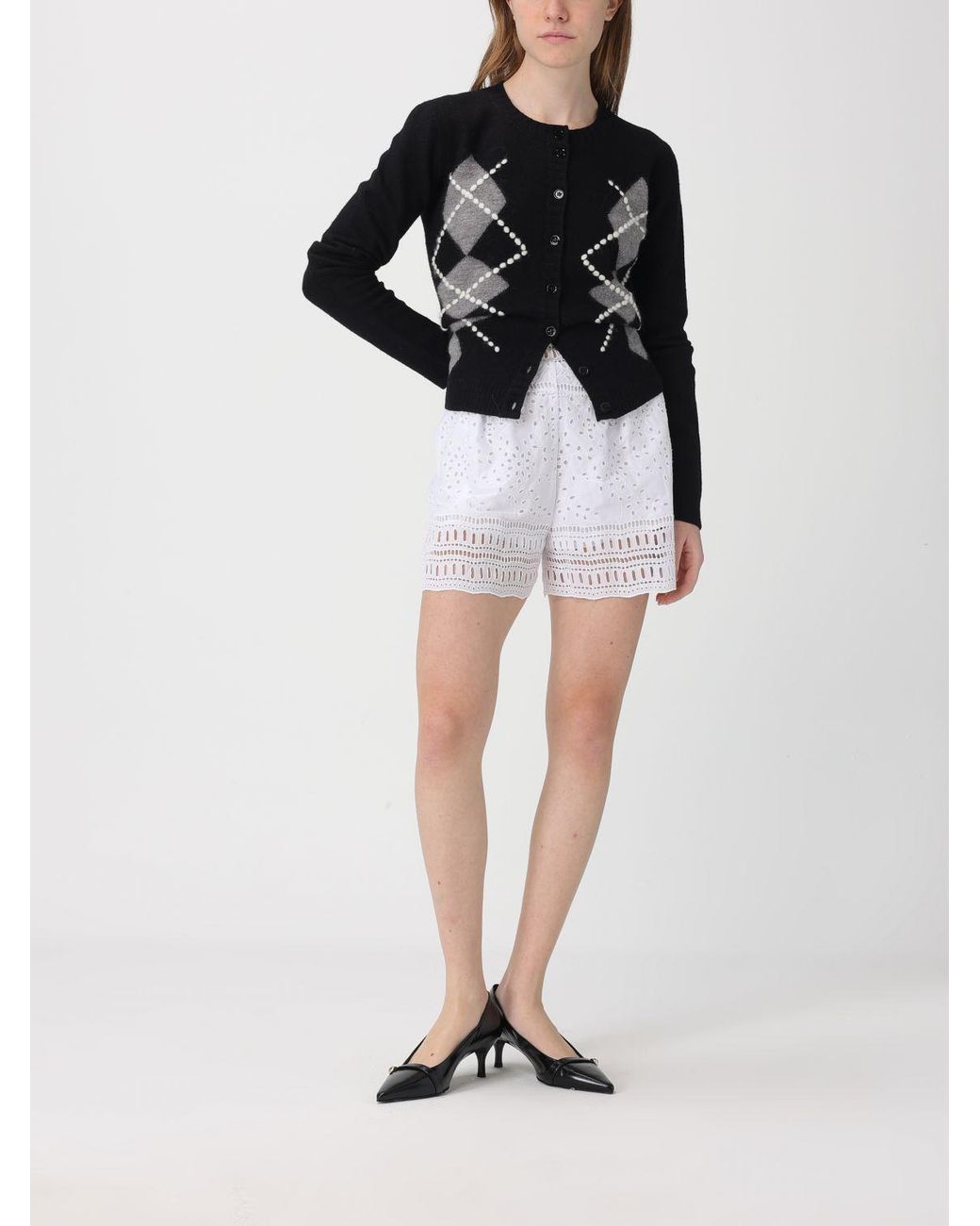Ermanno Scervino Blue Cardigan